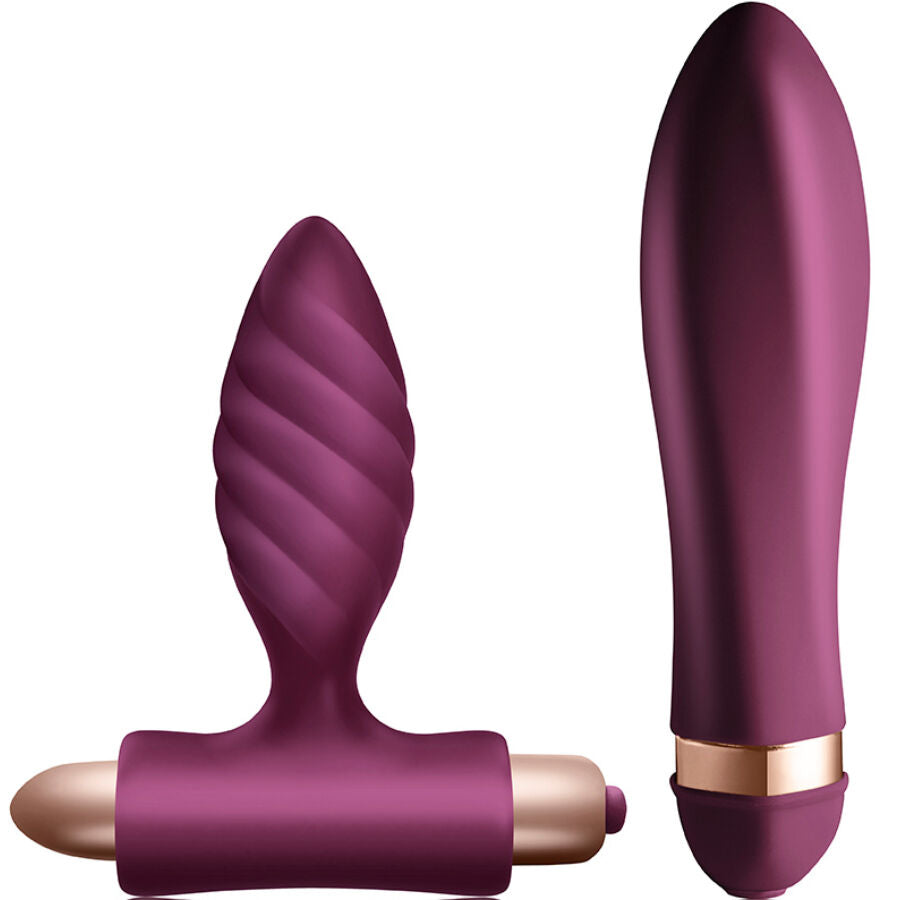 CLIMAXIMUM - DESIRE KIT VRIDET VIBRATOR + ANALPLUG