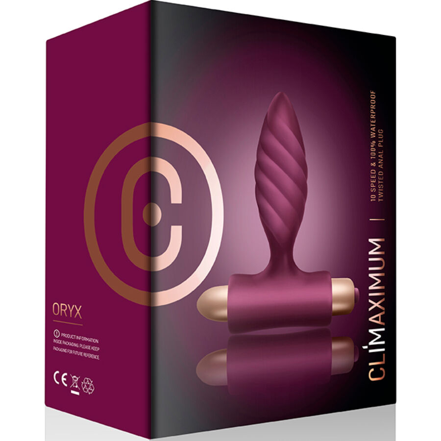 CLIMAXIMUM - ORYX VRIDET ANALPLUG