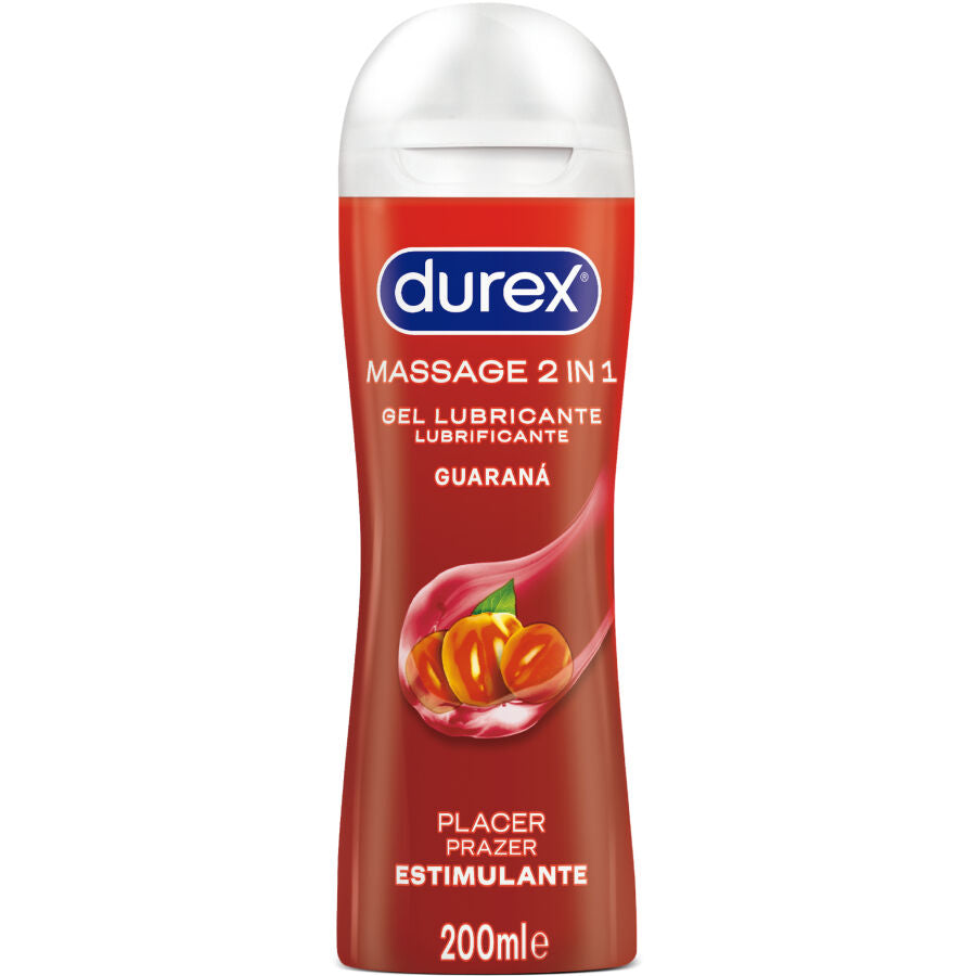 DUREX - GUARANA STIMULERENDE MASSAGE GLIDEMIDDEL GEL 200 ML