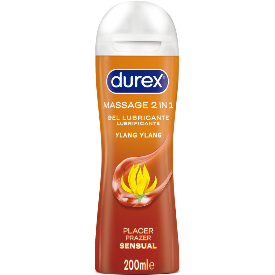 DUREX - YLANG YLANG SENSUELT MASSAGE GLIDEMIDDEL GEL 200 ML