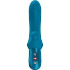 FUN FACTORY - BI-STRONISKE KURVE-STYKKERE MED KANINPULSATORER I AQUAMARIN