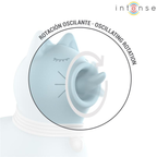 INTENSE - DUCHESS STIMULATOR MED ROTERENDE TUNGE 360º BLÅ
