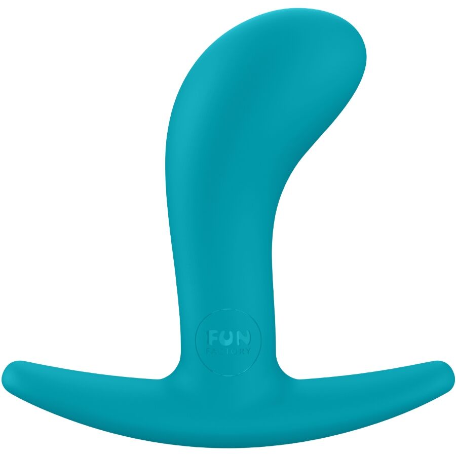 FUN FACTORY - BOOTIE ANALPLUG STØRRELSE S AQUAMARINE