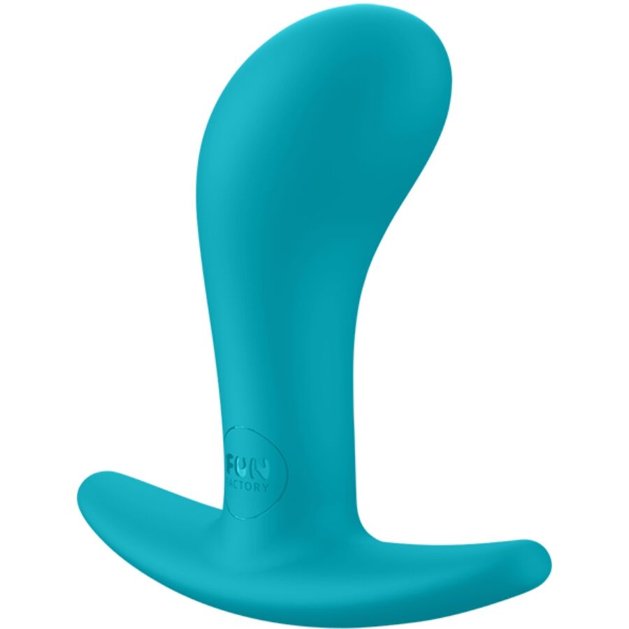 FUN FACTORY - BOOTIE ANALPLUG STØRRELSE S AQUAMARINE