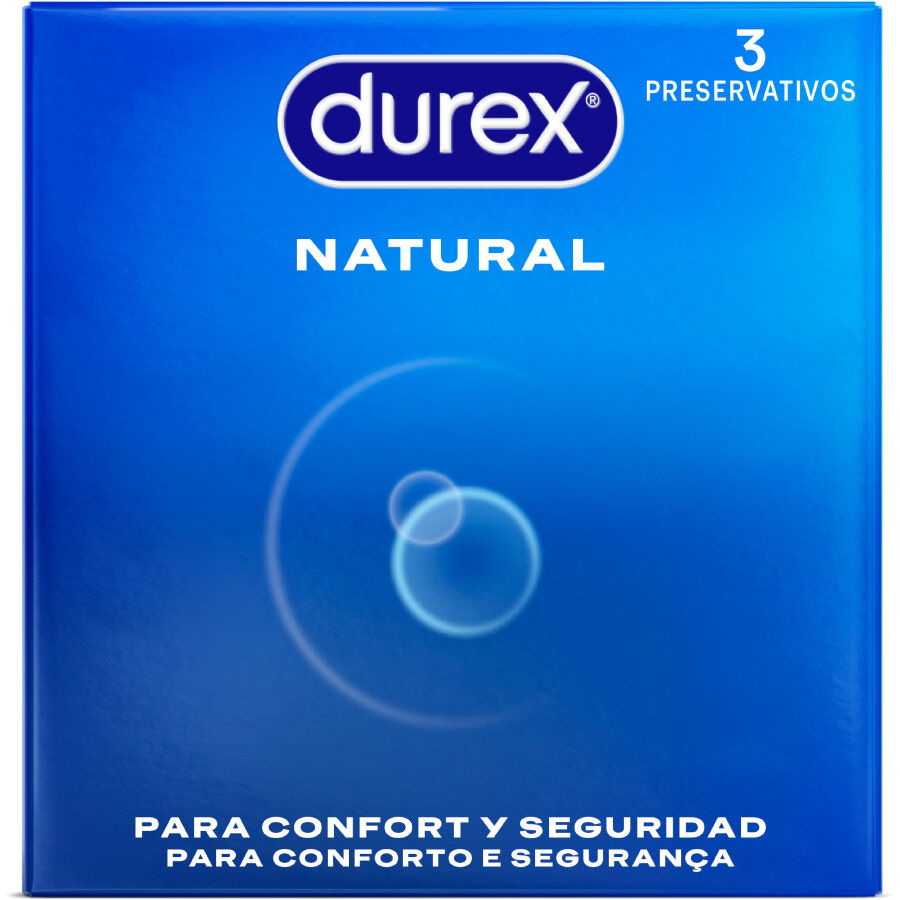 DUREX - NATURLIGE KONDOMER 3 ENHEDER