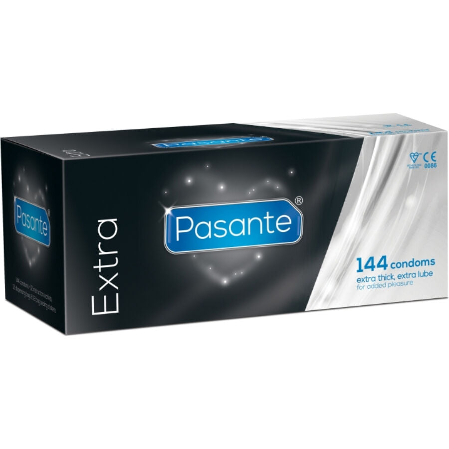 PASANTE - EKSTRA TYKKE KONDOMER 144 ENHEDER