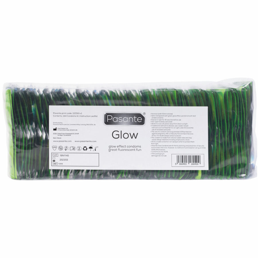 PASANTE - GLOW CONDOMS BAG 144 ENHEDER