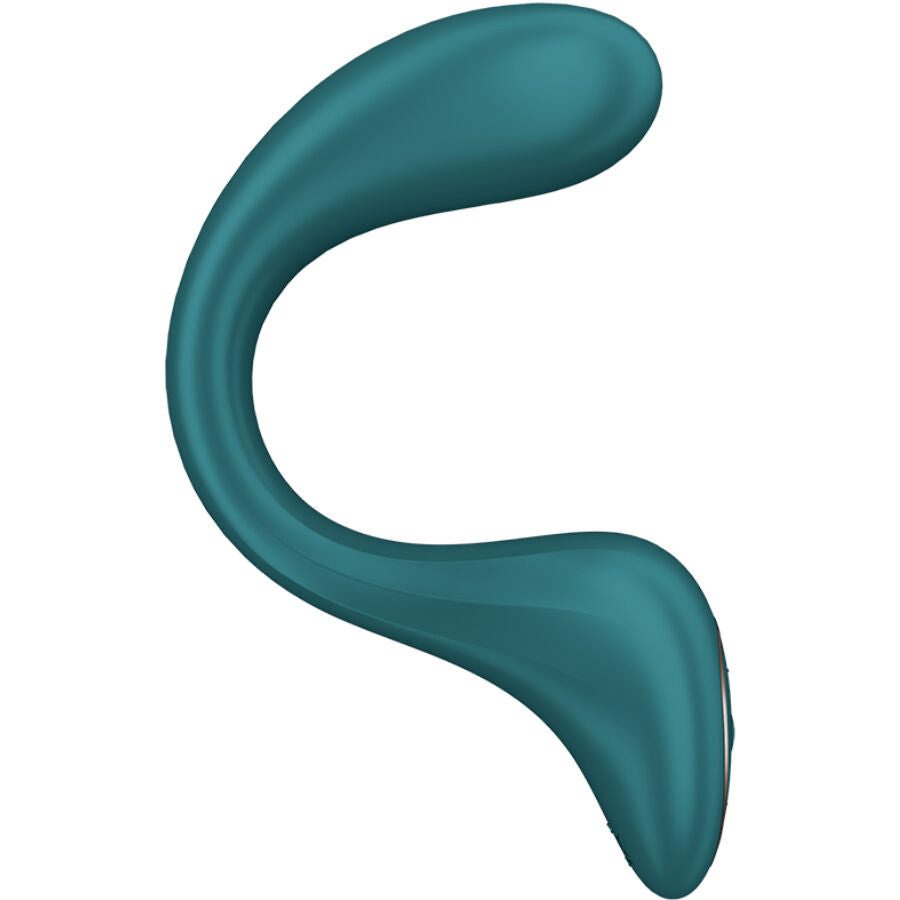 SATISFYER - G FOR GODDESS 2 KANINVIBRATOR FLASKE GRØN