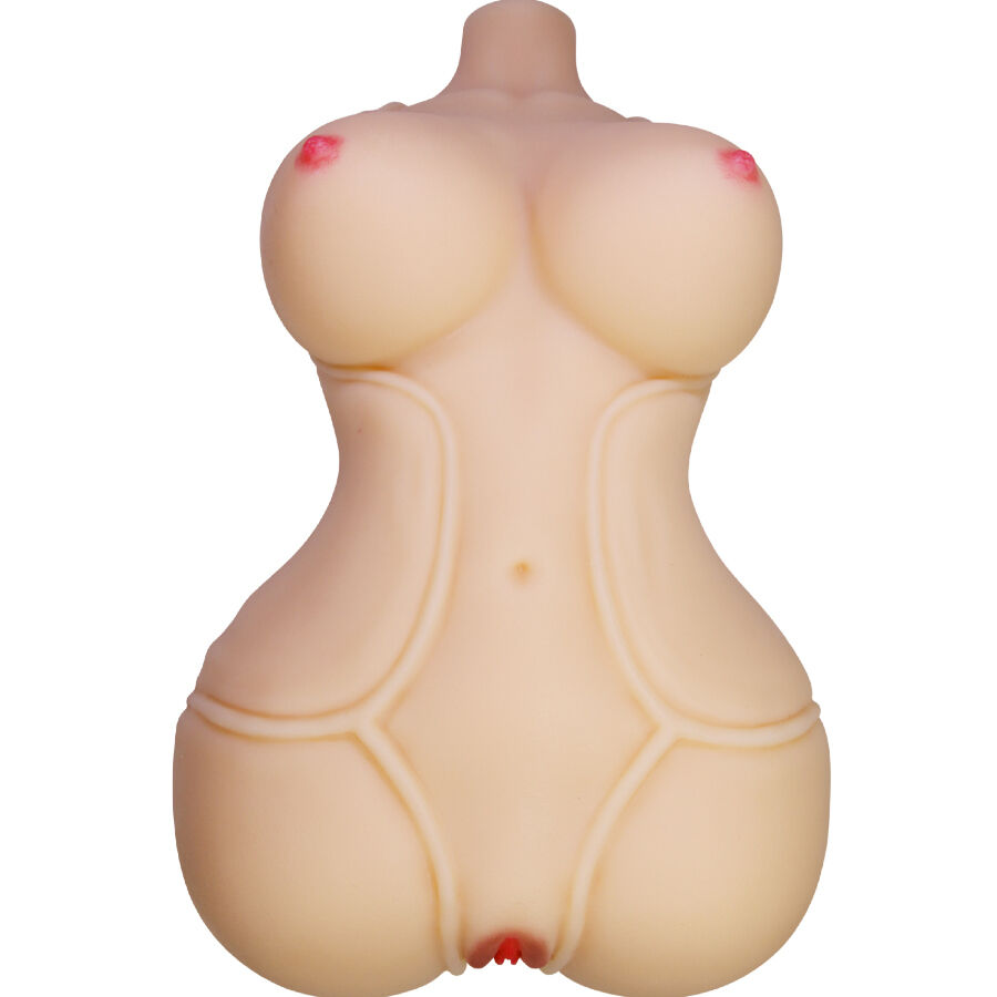 CRAZY BULL - DIANA REALISTISK KVINDELIG TORSO, VAGINA OG ANAL 5 KG