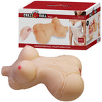 CRAZY BULL - DIANA REALISTISK KVINDELIG TORSO, VAGINA OG ANAL 5 KG