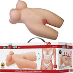 CRAZY BULL - MIA REALISTISK KVINDELIG TORSO MED VAGINA OG ANAL 8,5 KG