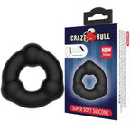 CRAZY BULL - SUPER BLØD SILIKONERING MED KNUDER
