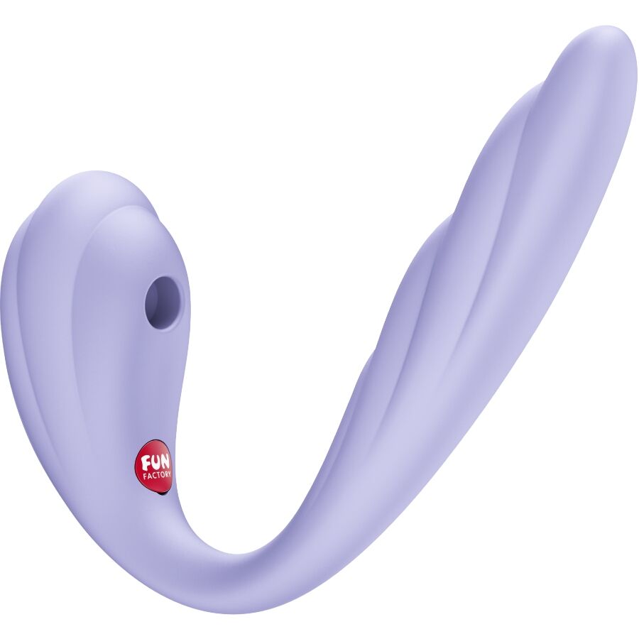 FUN FACTORY - VIVACE INDSÆTTEBAR DOBBELT LUFTPULSVIBRATOR LILLA