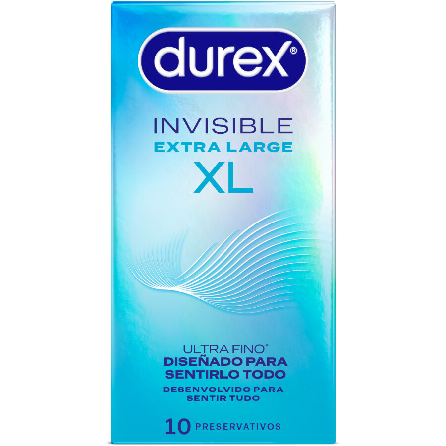 DUREX - USYNLIGE KONDOMER XL 10 STK.