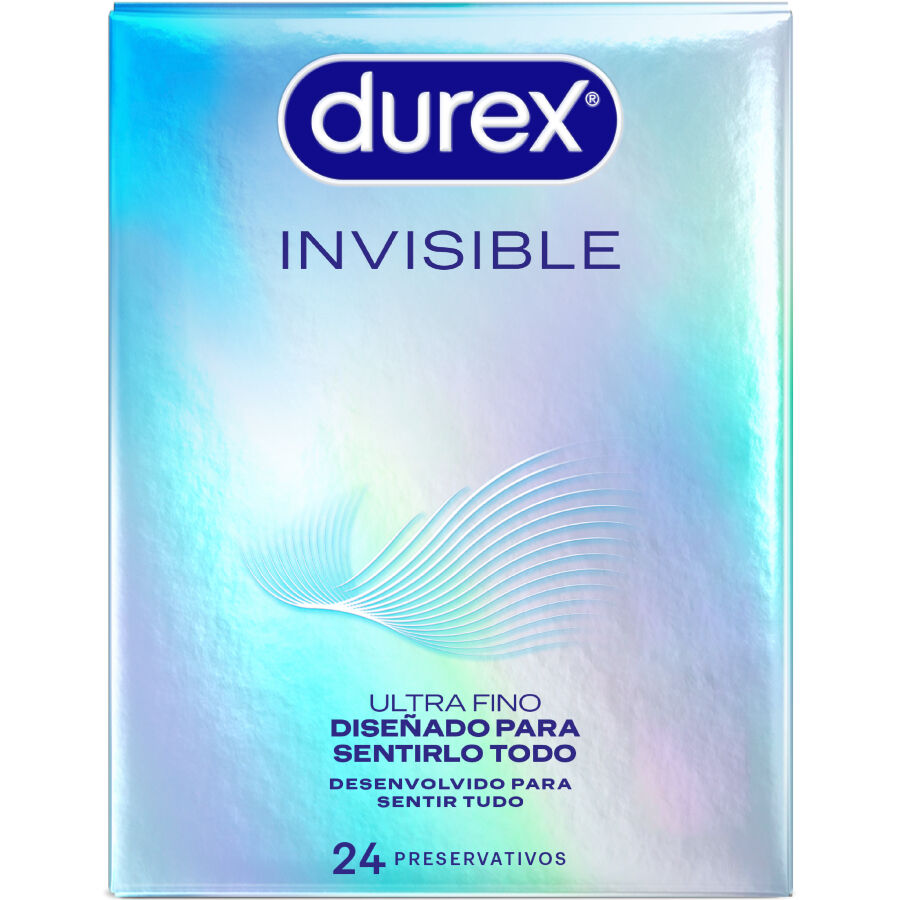 DUREX - ULTRA TYNDE USYNLIGE KONDOMER 24 ENHEDER
