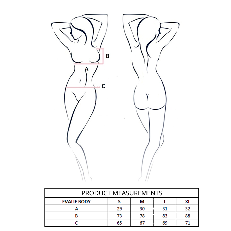 PASSION - EVALIE BODY SORT L/XL