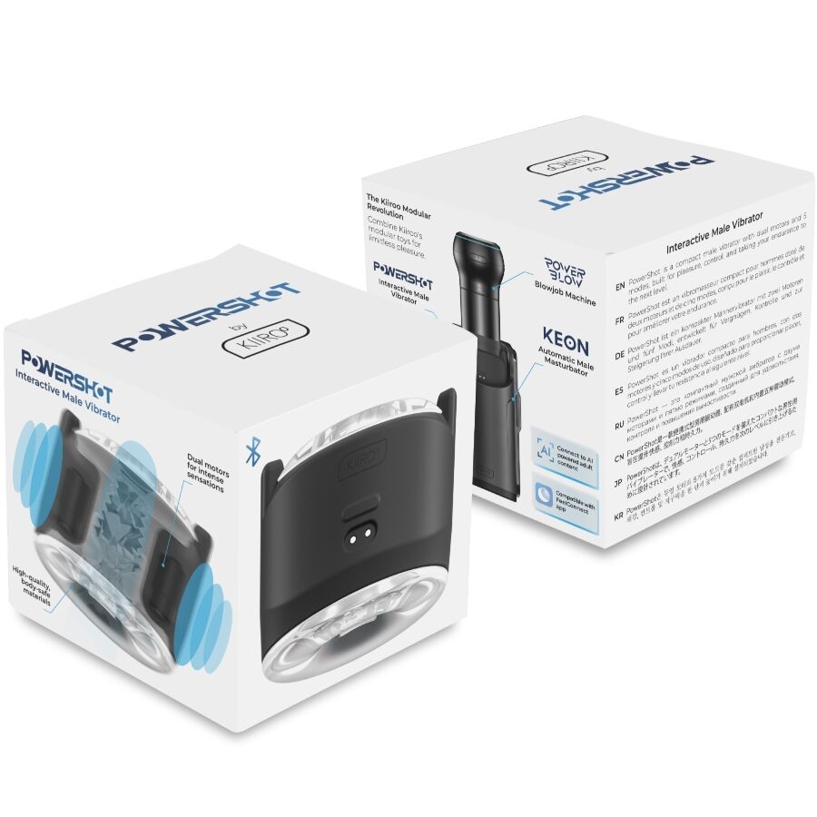KIIROO - POWERSHOT LOMMEVIBRATOR TIL MAN
