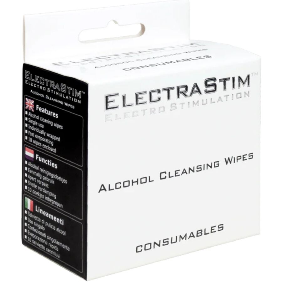 ELECTRASTIM - ALKOHOL RENSEKLUDER 10 ENHEDER