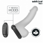 ADDICTED TOYS - FJERNBETJENING MED VIBRERENDE PIKRING MED VARMEEFFEKT
