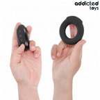 ADDICTED TOYS - FJERNBETJENING MED VIBRERENDE PIKRING MED VARMEEFFEKT