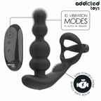 ADDICTED TOYS - ROTERENDE PROSTATA MASSAGEAPPARAT FJERNBETJENING