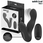 ADDICTED TOYS - OSCILLERENDE PROSTATAMASSAGEAPPARAT MED PULSATIONSTILSTAND FJERNBETJENING