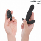 ADDICTED TOYS - ROTERENDE VIBRERENDE ANALPLUG FJERNBETJENING