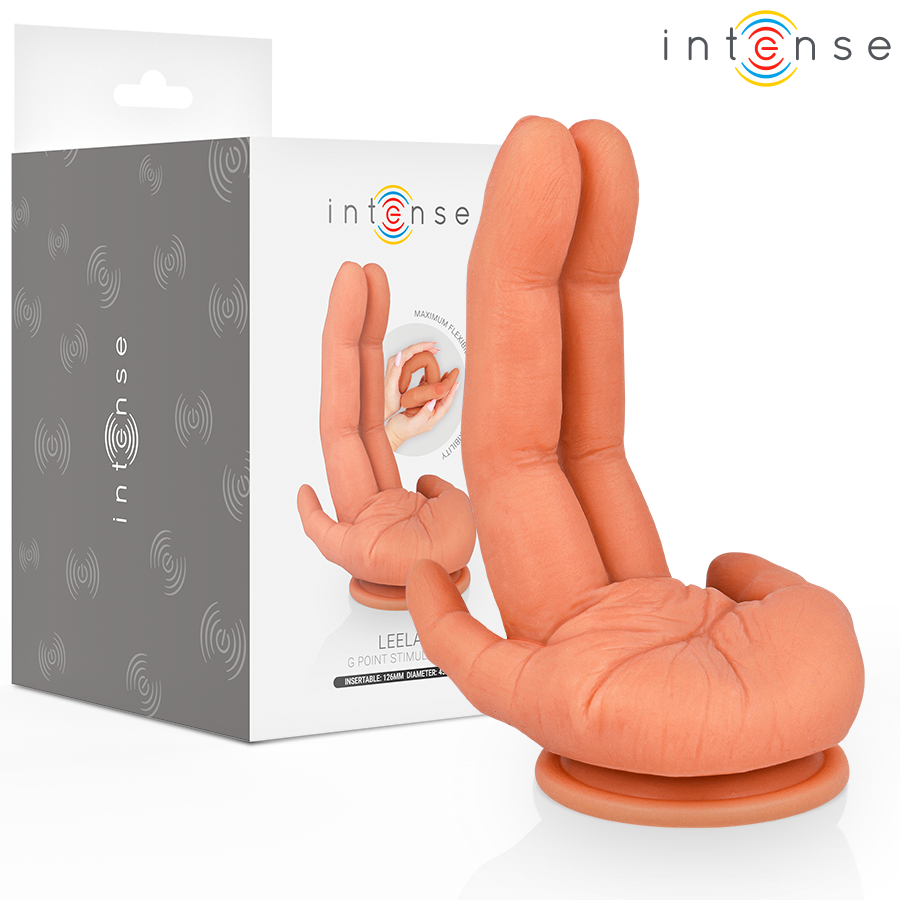 INTENS - LEELA G-PUNKT STIMULATOR FLEKSIBEL HÅND 12,6 CM