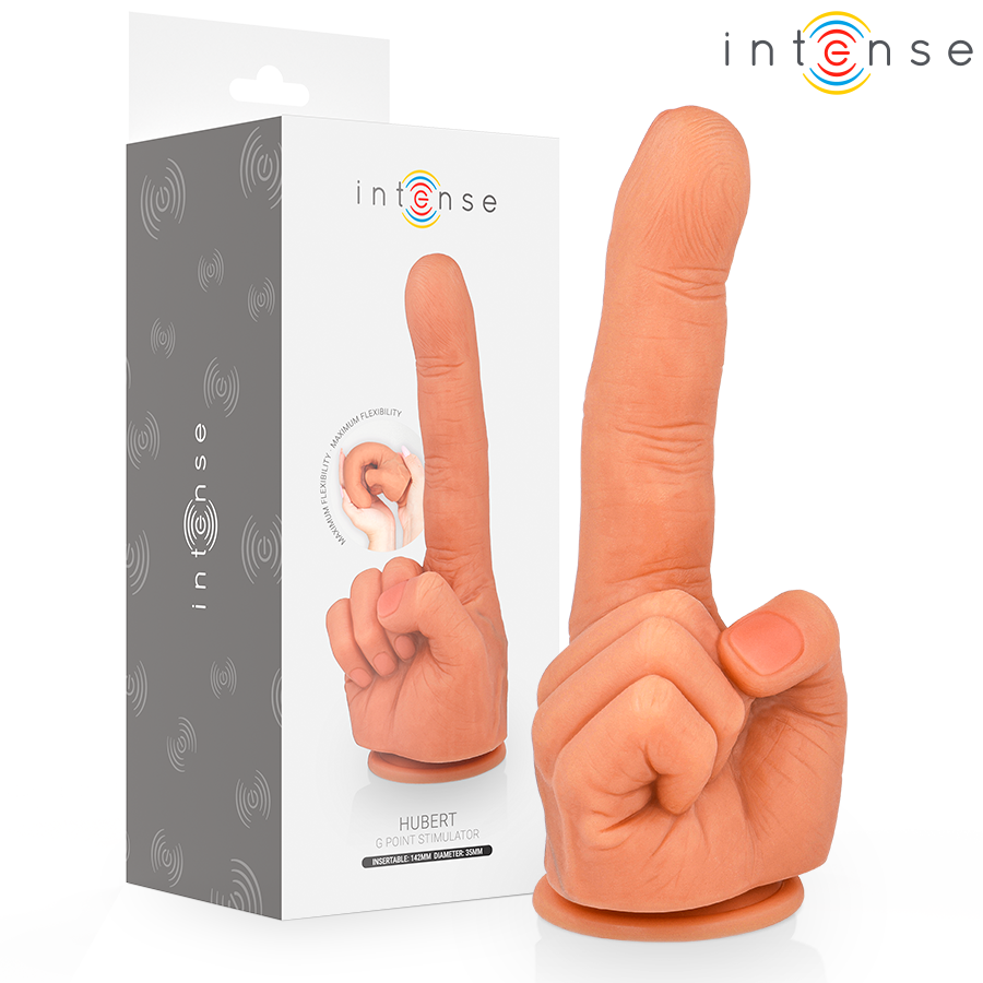 INTENS - HUBERT G-PUNKT STIMULATOR FLEKSIBEL HÅND 14,2 CM