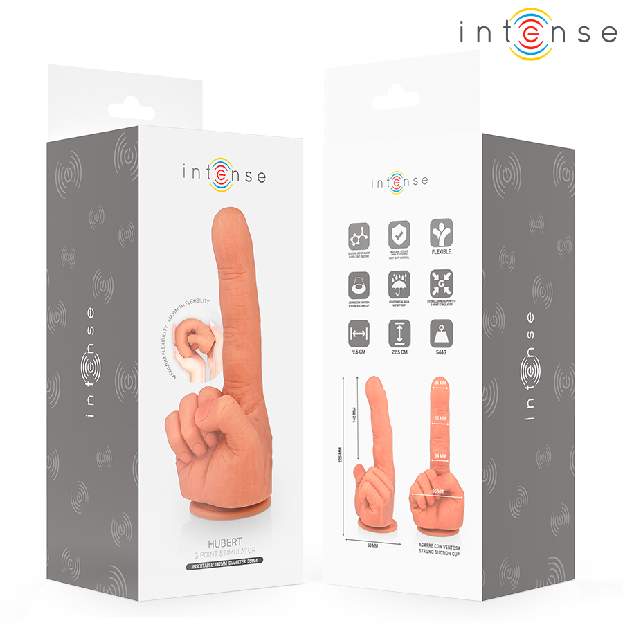 INTENS - HUBERT G-PUNKT STIMULATOR FLEKSIBEL HÅND 14,2 CM