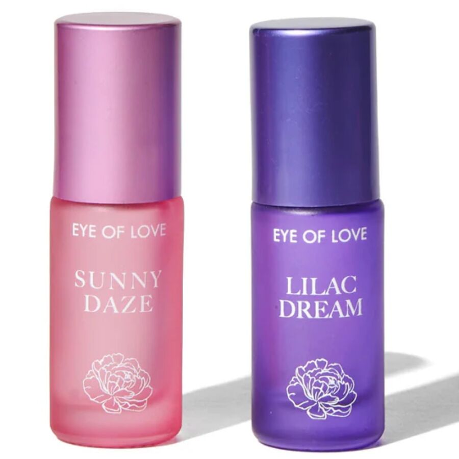 EYE OF LOVE - BLOOM DAG TIL NAT FEROMON ROLL-ON PARFUME SÆT 2 X 5 ML