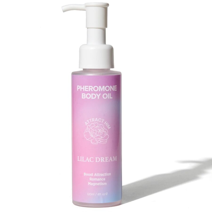 KÆRLIGHEDENS ØJE - BLOOM LILAC DREAM KROPSOLIEN MED FEROMONER 120 ML
