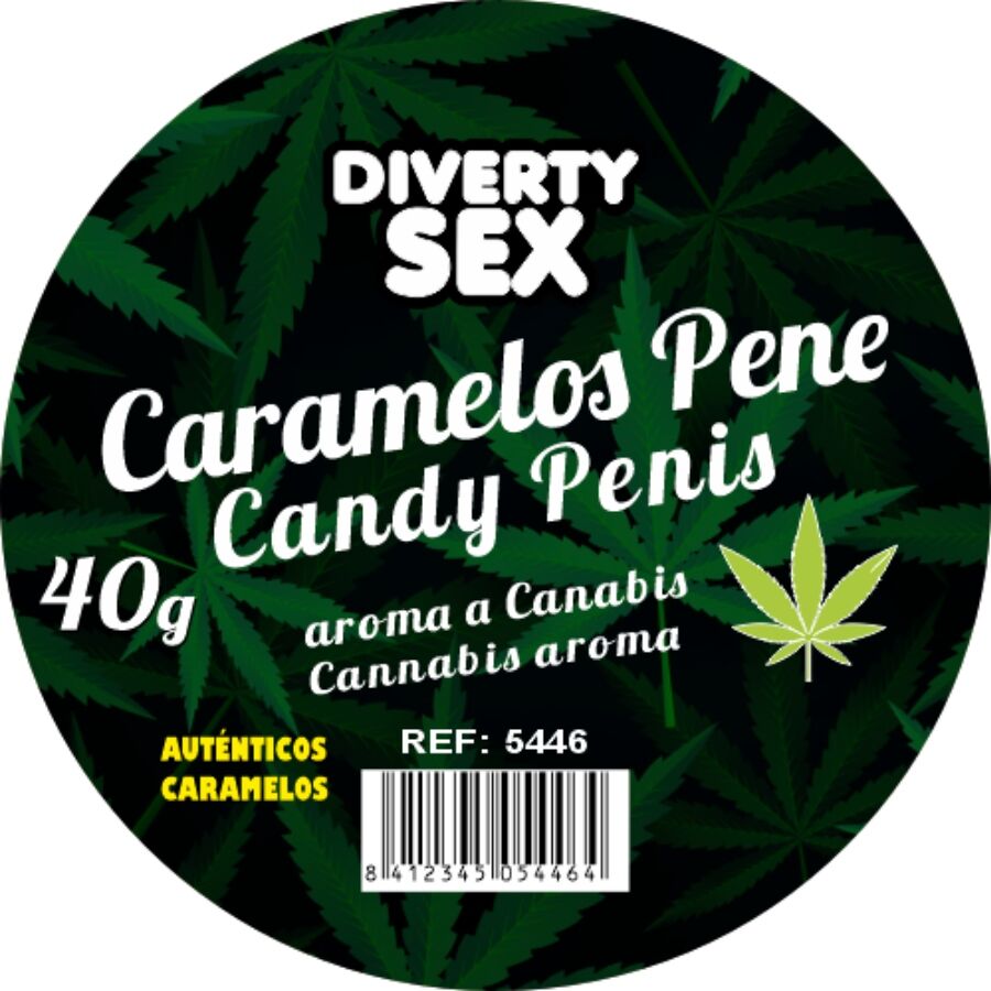 DIABLO GOLOSO - 20 CANNABIS AROMA PENIS SLIK