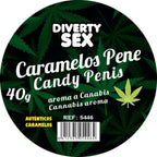 DIABLO GOLOSO - 20 CANNABIS AROMA PENIS SLIK