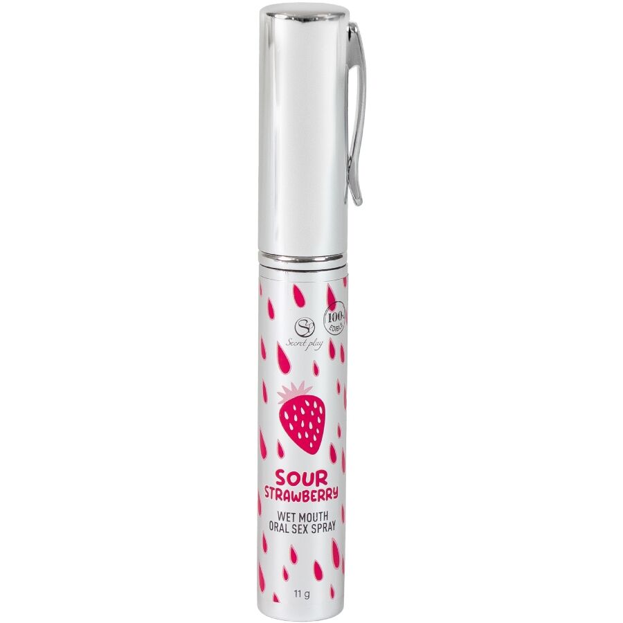 SECRETPLAY - SOUR JORDBÆR ORAL SEX SPRAY