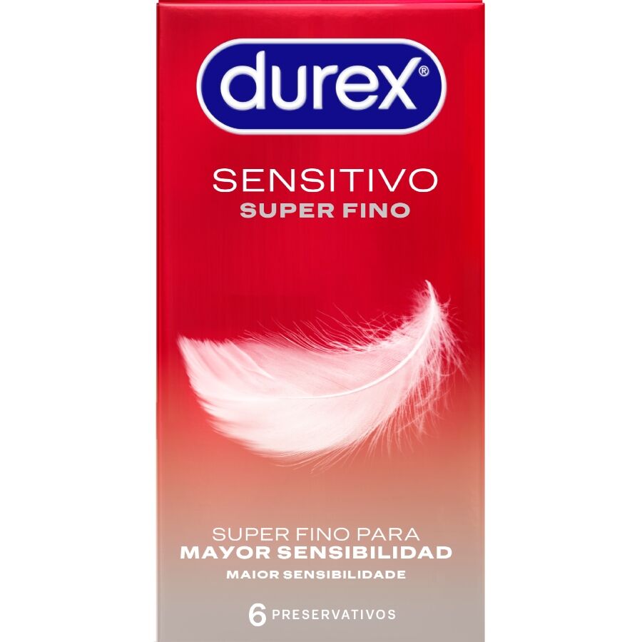 DUREX - SUPER TYNDE SENSITIVE 6 ENHEDER