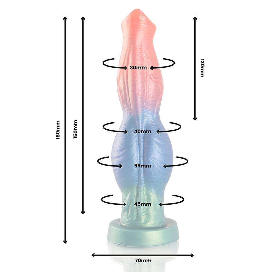 EPIC - ARION DILDO SYMPHONY OF PLEASURE GENOPLADELIG FJERNBETJENING