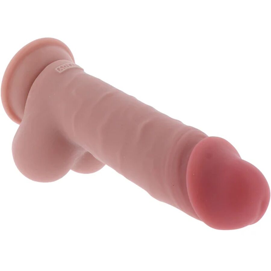 VÆR VIRKELIG - DELUXE REALISTISK PENIS MED EKSTRA TYKKE TESTIKLERE 20 CM
