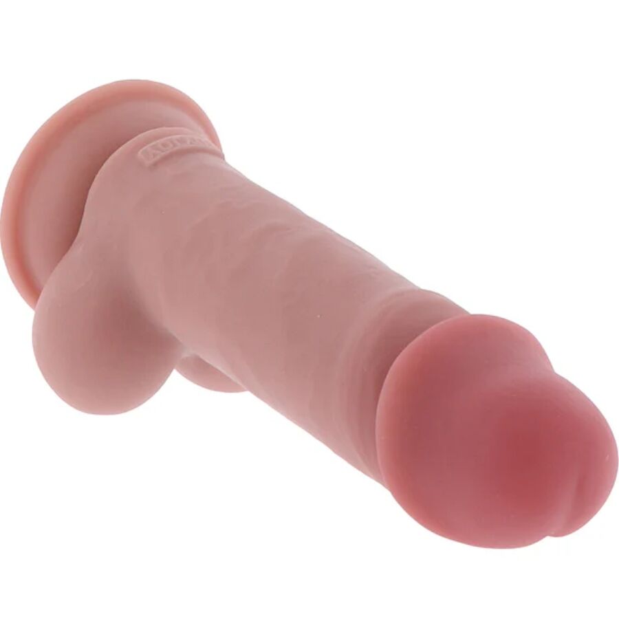 VÆR VIRKELIG - DELUXE REALISTISK PENIS MED EKSTRA TYKKE TESTIKLERE 17 CM