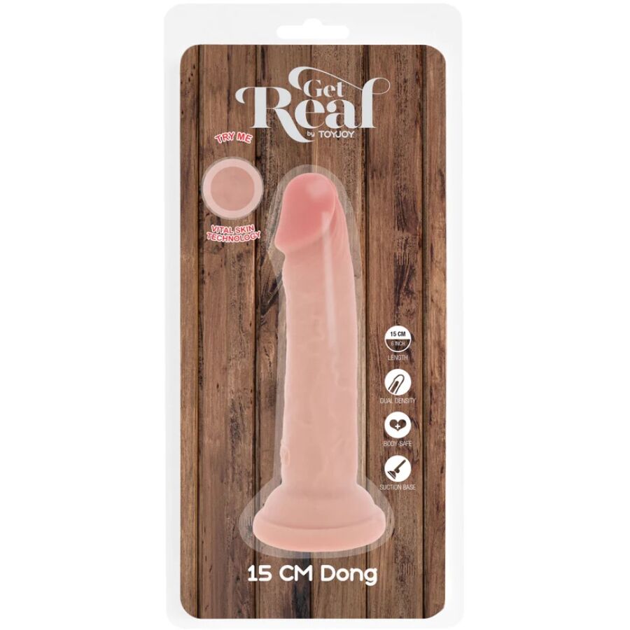 VÆR VIRKELIG - DELUXE REALISTISK PENIS 15 CM