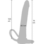 GET REAL - DOUBLE TROUBLE SILIKONE ANAL PENETRATOR 16 CM