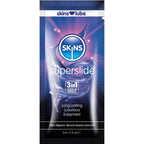 SKINS - SUPERSLIDE SILIKONEBASERET GLIDEMIDDEL ENKELT DOSIS 5 ML