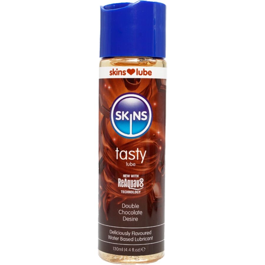 SKINS - LÆKKER VANDBASERET GLIDEMIDDEL DOBBELT CHOKOLADE 130 ML