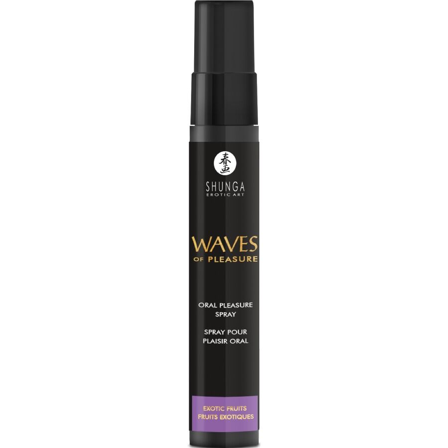 SHUNGA - WAVES PLEASURE SPRAY MUNDFORFØRENDE EKSOTISKE FRUGTER 20 ML