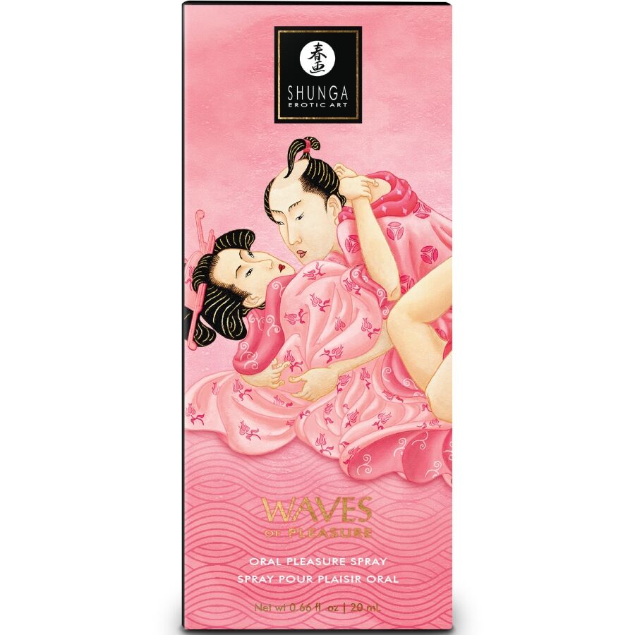 SHUNGA - WAVES PLEASURE SPRAY MUNDFORFØRENDE VANDMELON 20 ML