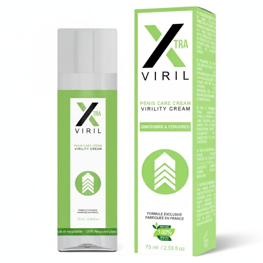 RUF - X VIRIL CREME TIL AT FORBEDRE EREKTION OG STØRRELSE