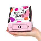 HEMMELIG LEG - FORNØJELSESBOX FOR PAR: TERNINGER + VIBRERENDE KUGLER + FJERPEN