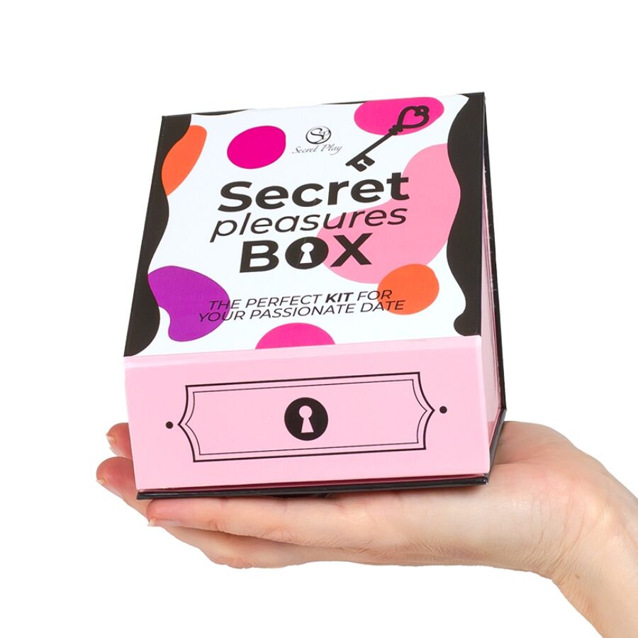 HEMMELIG LEG - FORNØJELSESBOX FOR PAR: TERNINGER + VIBRERENDE KUGLER + FJERPEN