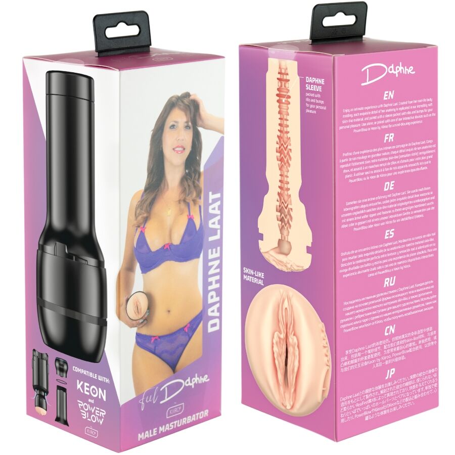KIIROO - FEEL DAPHNE LAAT STARS-KOLLEKTIONEN STROKERS POWERBLOW-KOMPATIBEL