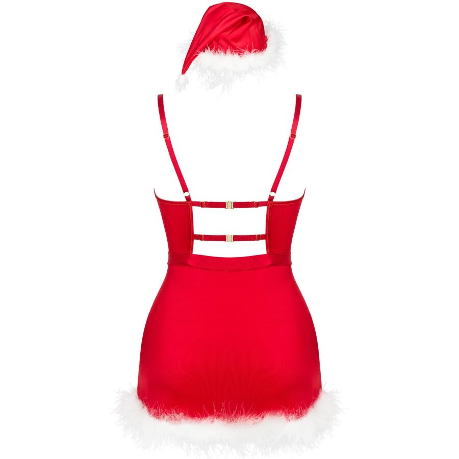 LIVCO KORSETTI MODE - AGETHE LC 90607 CHEMISE + THONG + JULETAT L/XL